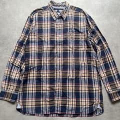 TOMMY HILFIGER チェックシャツ XL クラシックフィット 長袖