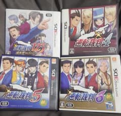 【DS、3DS】逆転裁判　123、4、5、6のサムネイル