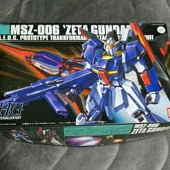 ガンプラ HGゼータガンダムのサムネイル