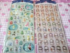 【新作】セリア❤︎Winter jewel sticker❤︎シートシール❤︎2種