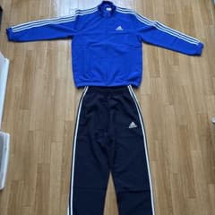 adidas ジャージ 上下セット ブルー ネイビーのサムネイル