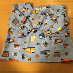 幼児 スモッグ スモック95 電車のサムネイル
