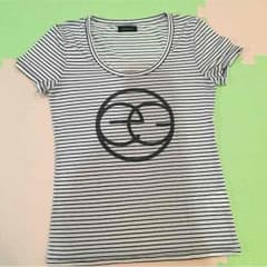 EGOIST ロゴ ボーダーTシャツのサムネイル