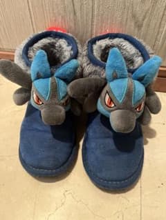 20cm ルカリオ ポケモンブーツ ネイビーのサムネイル