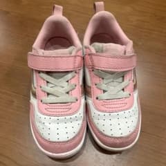 VANS キッズスニーカー ピンク/ホワイトのサムネイル