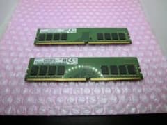 メモリ Samsung DDR4 8GB×２ 16GB 中古動作品 6-306 メモリ Samsung DDR4 8GB×2 16GB 中古動作品 6-306 - メルカリ