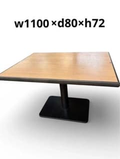 店舗 テーブル w110×d80×h72 中古 在庫8台 岐阜県揖斐郡池田町 - メルカリ