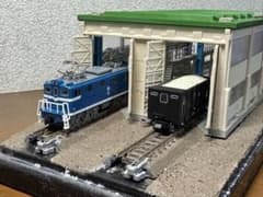 マイクロ　秩父鉄道デキ303青、ヲキ100,ヲキフ100鉱石貨物列車10両セット マイクロ 秩父鉄道デキ303青、ヲキ100,ヲキフ100鉱石貨物列車10両
