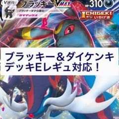 ポケモンカード　ブラッキーVMAX  構築済み　デッキのサムネイル