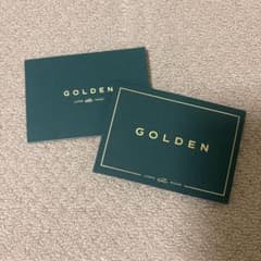 BTS ジョングク JUNG KOOK GOLDEN フォトブックのサムネイル