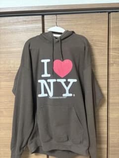 I LOVE NY パーカー ブラウンのサムネイル