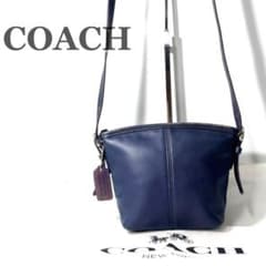 OLD COACH オールドコーチ レザー ショルダーバッグ 4107 チャーム 