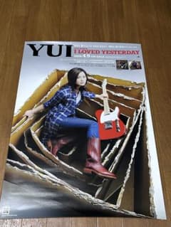 YUI 「I LOVED YESTERDAY」 B2ポスター - メルカリ