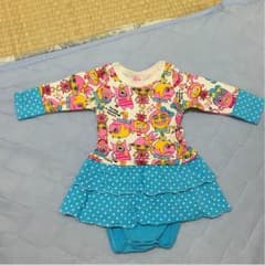 party party 女の子ロンパース70cmのサムネイル