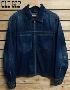 OLD GAP デニムジャケット　ジップアップ　90s 00s〜のサムネイル