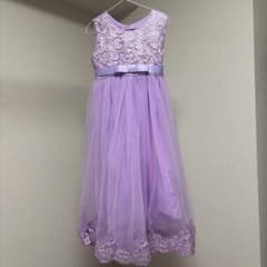 キッズ フォーマルドレス パープル 発表会 結婚式のサムネイル