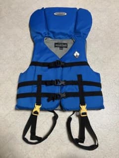 mont-bell ライフジャケット 105-125 青 モンベル - メルカリ