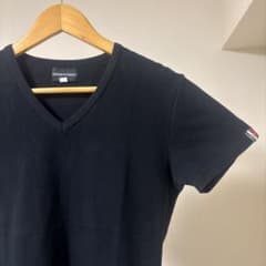 EMPORIO ARMANI Vネック Tシャツ ブラックのサムネイル