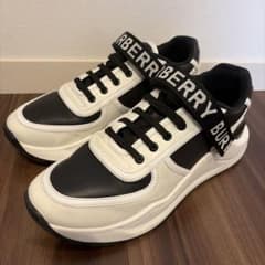 バーバリー BURBERRY ロニー スニーカー 42 現行 27cm ロゴ - メルカリ