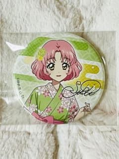 アイカツ！缶バッジ 北大路 さくら サイン付き - メルカリ