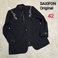 SAXIFON Original　テーラードジャケット　ウエスタン　刺繍　USA SAXIFON Original テーラードジャケット ウエスタン 刺繍 USA - メルカリ