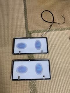 電光ナンバー 当時物 2灯式電球タイプ 電光ナンバーユニットのサムネイル