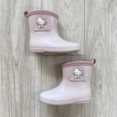 버스데이 키즈 레인슈즈 장화 키티 15cm