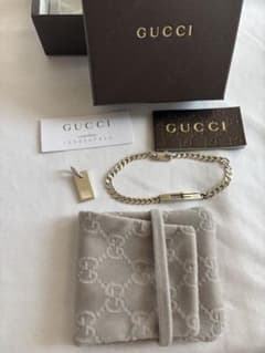 GUCCI 喜平チェーンブレスレット＋おまけ付き GUCCI 喜平チェーンブレスレット＋おまけ付き - メルカリ