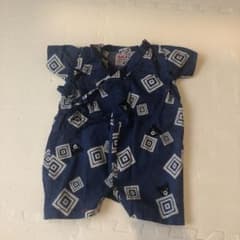 甚平　ロンパース　男の子のサムネイル
