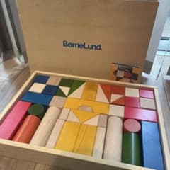 BorneLund オリジナル積み木 木箱入り 知育玩具 - メルカリ