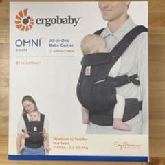 オムニブリーズ　Omni Breeze エルゴベビー オニキスブラック　黒のサムネイル