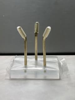 鉱物用 スフィア用 ディスプレイ用 アクリル台座 3本足タイプ 用途色々