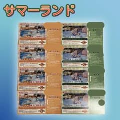 東京サマーランド 株主ご招待券 1Dayパス 8枚セット 株主優待券 - メルカリ