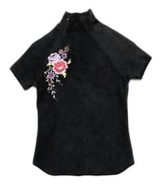 トップス Vivienne Tam EMBROIDERED CHEONGSAM TOP Vivienne Tam EMBROIDERED CHEONGSAM TOP - メルカリ