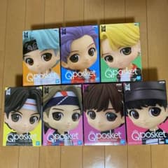 TinyTAN Qposket キューポスケット　BTS Bカラー  7体セットのサムネイル