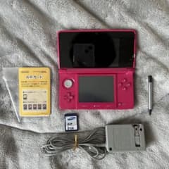 【値下げ❗️更に保護シートオマケ付き】ニンテンドー3DS グロスピンクのサムネイル