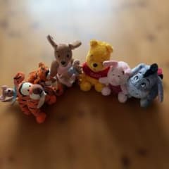 くまのプーさん ぬいぐるみ 6点セットのサムネイル