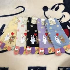 tutu anna 五本指ソックス レディースのサムネイル