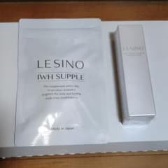 LESINO 美白美容液 15ml+エルシーノサプリ62粒のサムネイル