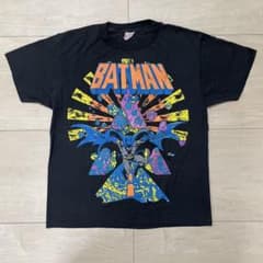 【80s USA製】ヴィンテージ バットマン BATMAN Tシャツ 黒のサムネイル
