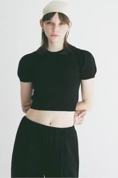CLANE PUFF SLEEVE COMPACT KNIT TOPS サイズ1 - メルカリ