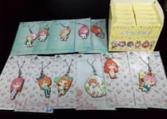五等分の花嫁 ラバーストラップ 各種 セット おまけ付きのサムネイル