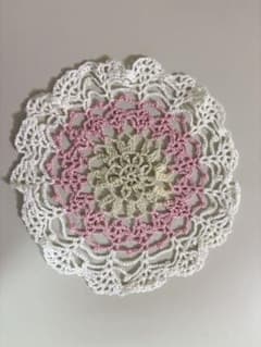 ハンドメイド レース編み ドイリーのサムネイル
