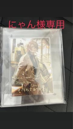 【にゃん様専用】ルカ・カネシロ 誕生日グッズ&ボイス2024 アクリルフォトのサムネイル