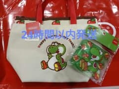 요시 토트 백 (보냉 파우치 포함) 보냉제 세트 요시 Nintendo