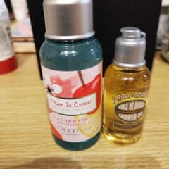 ロクシタンチェリーブロッサムシャワージェル75ml、ADシャワーオイル35mlのサムネイル