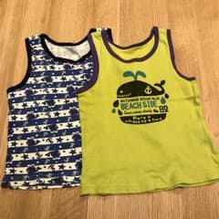肌着/タンクトップ・ノースリーブ/95センチのサムネイル