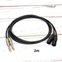 CANARE L-4E6S TS XLR ケーブル 2m 2本セット - メルカリ