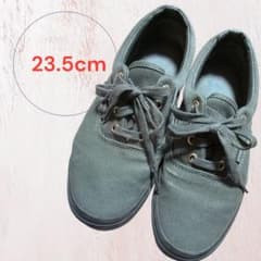 VANS ♡オリーブグリーン♡キャンバススニーカー 23.5cmのサムネイル