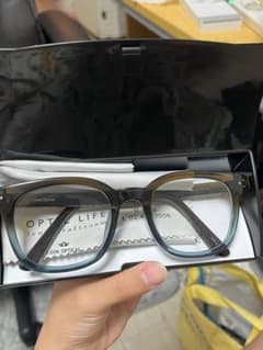 LOOK OPTICAL メガネ フレーム グレー系のサムネイル